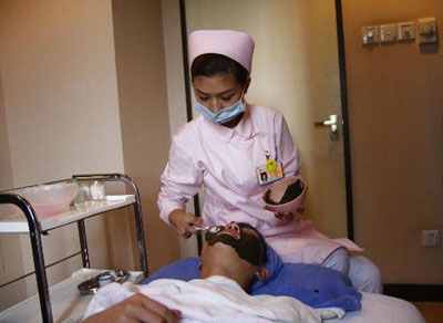 中药面膜治疗痤疮